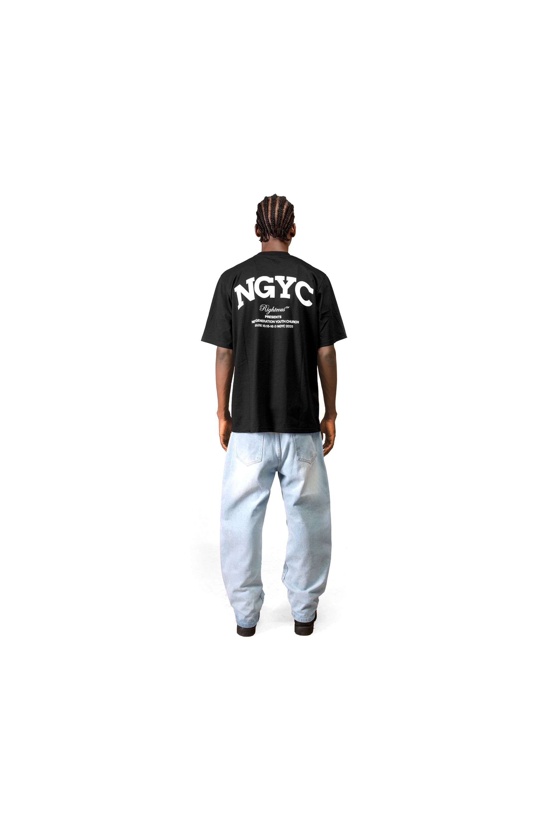 Righteous Presents NGYC Print T-Shirt Black