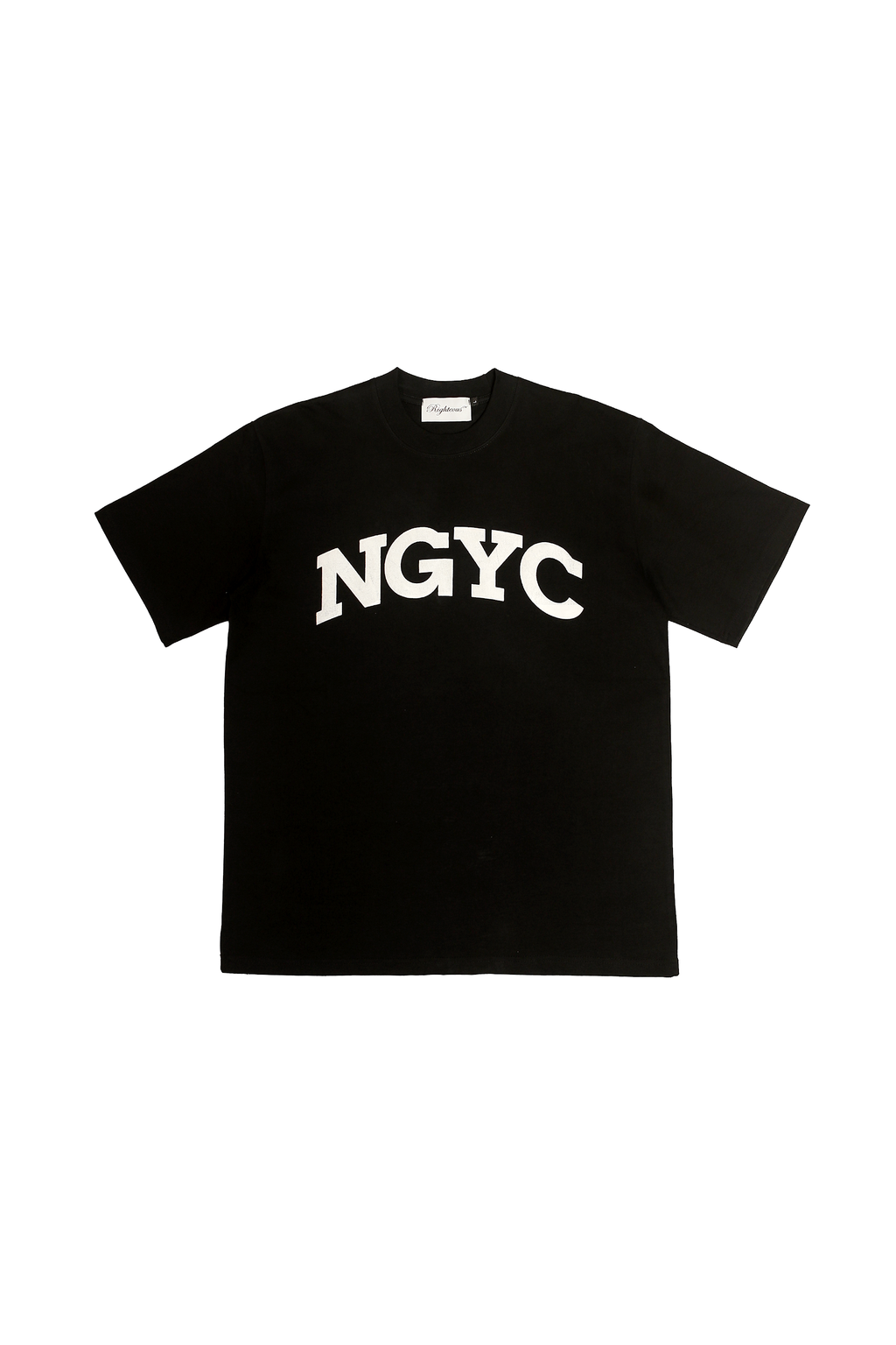 Save Your World Print T-Shirt Black